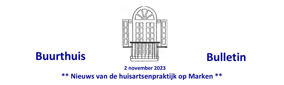 Buurthuis Bulletin november 2023